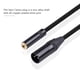 thumbnail image 5 of Adaptador TRS de 3,5 mm hembra a XLR macho de 3 pines para cable convertidor de cañón (0,3 m) WDOplteas  Para estrenar, 5 of 9