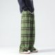 thumbnail image 5 of Puntoco Pantalones de polar de lana con bolsillos y cordón ajustable para hombre, 5 of 9