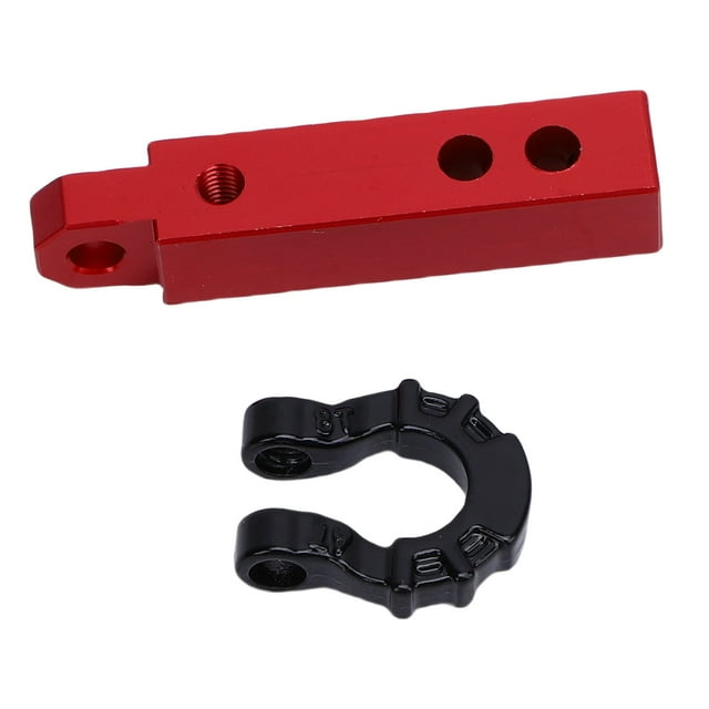 RC Crawler Trailer Hook, High Strength Alloy 1/8 1/10 RC Car Model Tow Hitch with Specifically Designed for 4083 4107 MK07, Easy to Install and Texture for Simulation Use