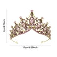 thumbnail image 2 of BKER "Water Drill Headband For Princess Bridal For Weddings 18th Birthday Celebration Hair Accessory", 2 of 4