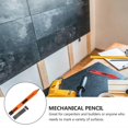 thumbnail image 2 of 1 Set Woodworking Mechanical Pencil Drawing Engineering Marker Pencil Mechanical Pencil16.5X1.5CMRed, 2 of 3