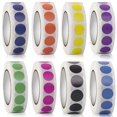 thumbnail image 1 of SHENMO 8000 colorful small dot labels round coding blank marker classification marker coated paper sticker rolls for document classification, marking key points, coloring, student classroom, office, organization., 1 of 5