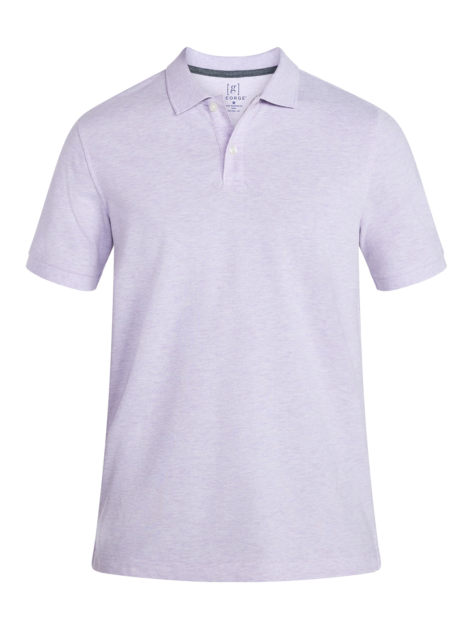George Men's & Big Men's Classic Fit Pique Polo with Short Sleeves, Sizes XS-5XL, LT-3XLT