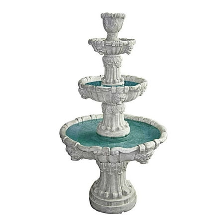 Medici Lion Four-Tier Fountain
