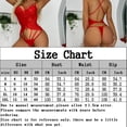 thumbnail image 2 of Conjunto de lencería Mujeres Porno Body con cuello en V Lencería Body Halter Damas Ropa de dormir Ropa de dormir FLhrweasw Para estrenar, 2 of 2