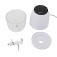 thumbnail image 1 of Hopper électrique à l'ail, robot culinaire portable ABS 304 en acier inoxydable 300 ml pour la cuisine, 1 of 7