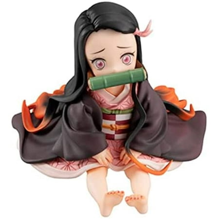 Demon Slayer:Kimetsu No Yaiba Q Version Nendoroid Nezuko Kamado Figure Kamado Nezuko Anime Action Figure Gift for Girls Boys Exqu