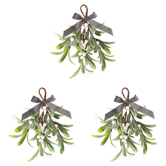 1-4PC Christmas Rings Wreaths 9 Inch Mini Wreath with Artificial Berries Cedar Candle Holder Indoor Decor for Kitchen Cabinets Centerpieces Tables Front Door Windows Farmhouse Hanging Garlands