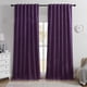 thumbnail image 1 of 2025 Latest Model Purple Velvet Curtains 84 inches Long 2 Panels Set, Media Movie Theater Room, 1 of 4