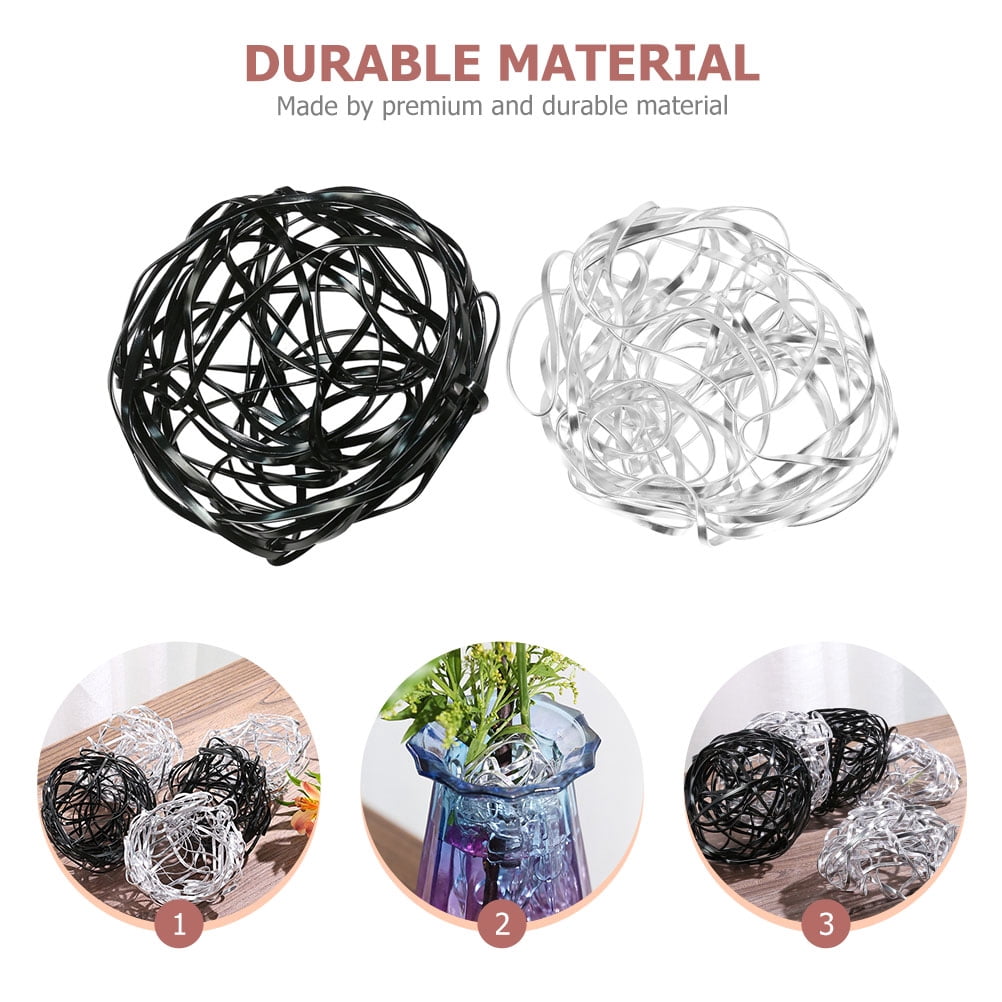 NUOLUX DIY Flower Fixing Holders Deformable for Vase 10Pcs