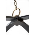 thumbnail image 5 of Hudson Valley Lighting 6716-AOB Dresden 16" 4 Light Chandelier,Aged Old Bronze, 5 of 5