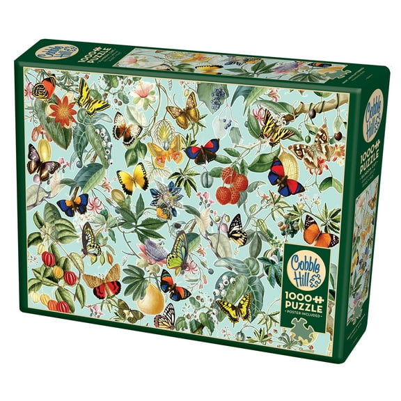 Cobble Hill: Fruit and Flutterbies 1000 Piece Jigsaw Puzzle