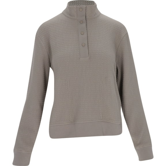 Puma Boulder Half Snap Ice Coffee Outerwear Women S