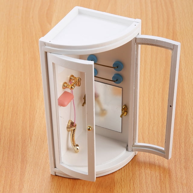 Cuarto de Baño de Casa de Muñecas, 1:12 Casa de Muñecas Muebles EN Miniatura Simulacióni Baño Cuarto de Baño, Cuarto de Baño de Hecho A Mano Baedo Muebles De