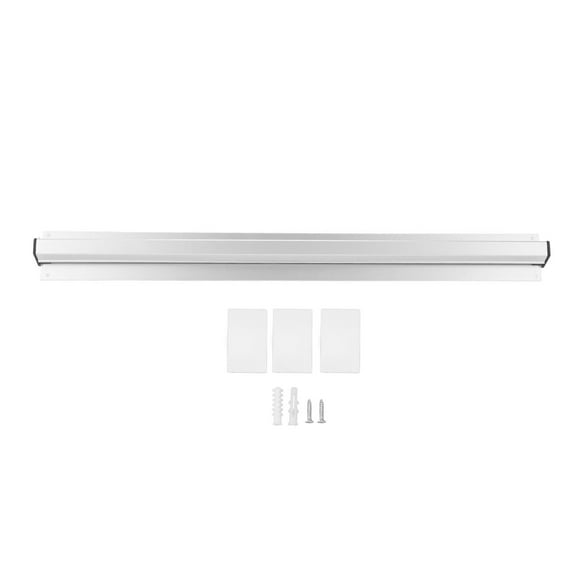 Estante deslizante para cheques de 60 cm, soporte para pedidos de tickets, de aleación de aluminio, para montaje en pared para cocina, restaurante