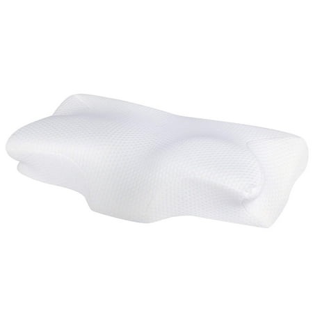 Mars Wellness Side Sleeping Pillow for Side Sleepers and CPAP Users - Extra Pillowcase - Memory Foam Pillow for Side, Back and Stomach Sleep