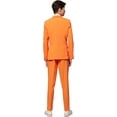 thumbnail image 2 of Teen Boys Solid Color Party Suit - Prom and Wedding Party Outfit - Including Blazer, Pants and Tie, 2 of 11
