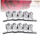 thumbnail image 5 of unbranded 10Ud Clips De Acero Inoxidable Plata Para Sellar Bolsas Y Preservar Frescura, 5 of 7