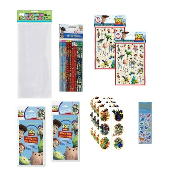 Unique Plastic Toy Story Birthday Party Supplies, 20 Piece
