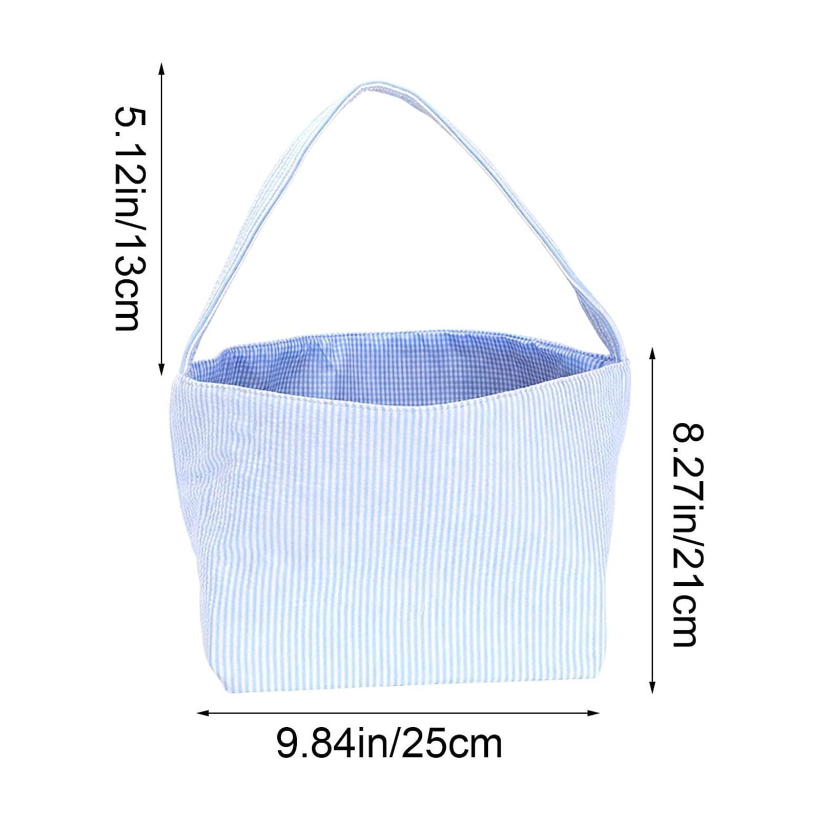 Easter Bunny Bag Children's Basket Bag Handheld Gift Canvas Bag Easter Basket Essentials
