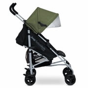 Jeep TurboGlyde Plus Stroller by Delta Children - Lightweight Travel Stroller Only Weighs 13.7 Pounds, Olive Green