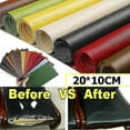 thumbnail image 1 of 20cm*10cm Autocollant Multicolore Pu Sans Repassage pour Réparation de Canapé, Autocollant en Cuir pour Fixer les Chaussures de Chaise, 1 of 5