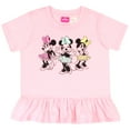 thumbnail image 7 of Disney Minnie Mouse Girls 2 Piece Princess Tee and Biker Shorts Set Graphic Girl Outfits for Toddler and Kids Clothes (Sizes 2T-6X), 7 of 7