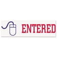 thumbnail image 2 of Two-Color Title Stamp, Entered, Blue/red, 2 of 2
