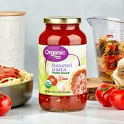 Great Value Organic Roasted Garlic Pasta Sauce, 24 oz