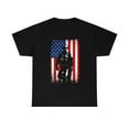 thumbnail image 3 of Veteran Soldier flag Unisex Heavy Cotton Tee, 3 of 7