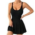 thumbnail image 6 of FDGIU 2025 Women's Athletic Dress - Built-in Shorts & Bra, Adjustable Straps for Tennis/Golf, 6 of 6