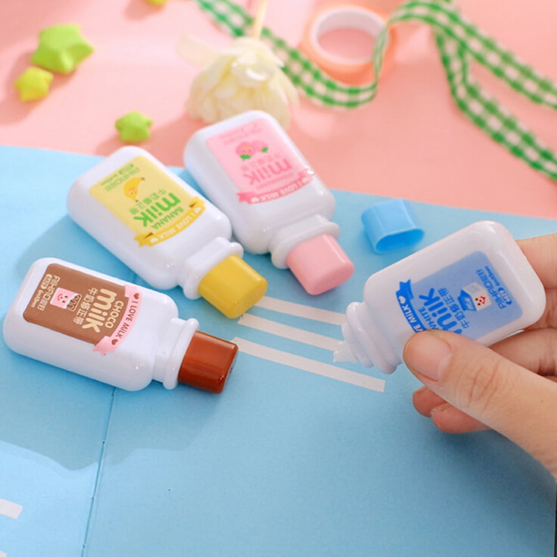 Correction Tape Cute Milk Bottle Writting Corrector Tape Stationery Office School Supplies 6M