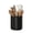 Black, variant on WormHome Ceramic Utensil Holder for Kitchen Counter, Large Kitchen Utensil Holder for Countertop with Cork Bottom, Cooking Tool Organizer for Spatula, White
