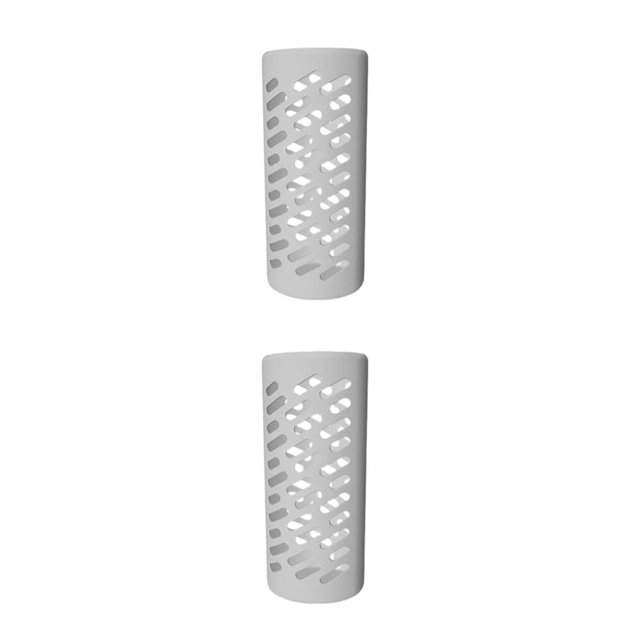 Monstrate Protector de cubierta de silicona, soporte para botellas de bebida antiarañazos, botella de agua, tapas de Color sólido, reemplazo para Gris S 2piezas Monstrate CBP448718