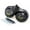 Black, variant on 2Pcs Loud Air Electric Snail Horn Dual Tone Snail Horn for Motorcycles Cars Small Yact