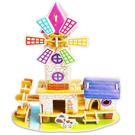 Pretty Dream HOUSE 3d Puzzle House THE BEST DIY Gift Kids Toy (Best 3d Flash Games)