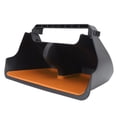 thumbnail image 2 of Caja de almacenamiento debajo de la pantalla, bandeja organizadora de consola central de repuesto para Tesla Model Y Model 3, color naranja, 2 of 5