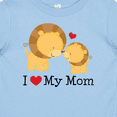 thumbnail image 4 of Inktastic I Love My Mom Cute Lion Boys Baby T-Shirt, 4 of 5