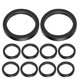 thumbnail image 1 of 10pcs Rubber Fuel Tank Gasket Replacement Gas Can Spout Gaskets Leak Proof Sealing Rings for Car and Truck Fuel Containers Universal O Shape Seals for, 1 of 4