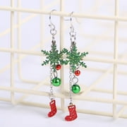 YIWULA Women Christmas Hook Drop Dangle Earring Charm Eardrop Jewelry Xmas Party