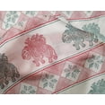 thumbnail image 4 of oneOone Silk Tabby Fabric Floral & Elephant Block Fabric Prints By Yard 42 Inch Wide, 4 of 4