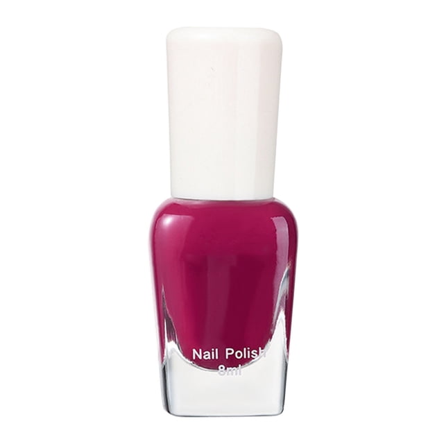 Tearable Non Baking Water Based Nail Polish Lasting Odor Shiny Shiny Polished Base Oil Nail Polish 8ml