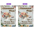 thumbnail image 2 of Chihuahua Mom Like a Normal Mom Except Much Cooler Happy Mother's Day House Flag 28x40in Double Sided Dog Lover Gifts Idea Outdoor Decor - 02004, 2 of 5