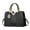Black 2, variant on Women's Stylish Shoulder Crossbody Bag Pu Leather Handbag and Purse Crossbody Checkered Top Handle Satchel Bags