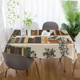 thumbnail image 5 of Yayeee Tablecloths for Rectangular Tables 60 x 60 inch Party Table Cover, Shelf Plants, 5 of 6