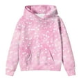 thumbnail image 4 of Toddler Hoodie Girls Valentines Day Sweatshirt Long Sleeve Casual Heart Sweatshirt Crewneck Pullover Size 3-4 Years Girls Clothes, 4 of 5