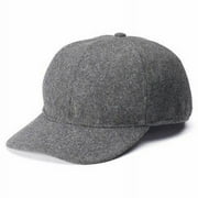 Apt 9 by Totes Men's Wool Blend Charcoal Grey Winter Hat Baseball Cap With Earflaps