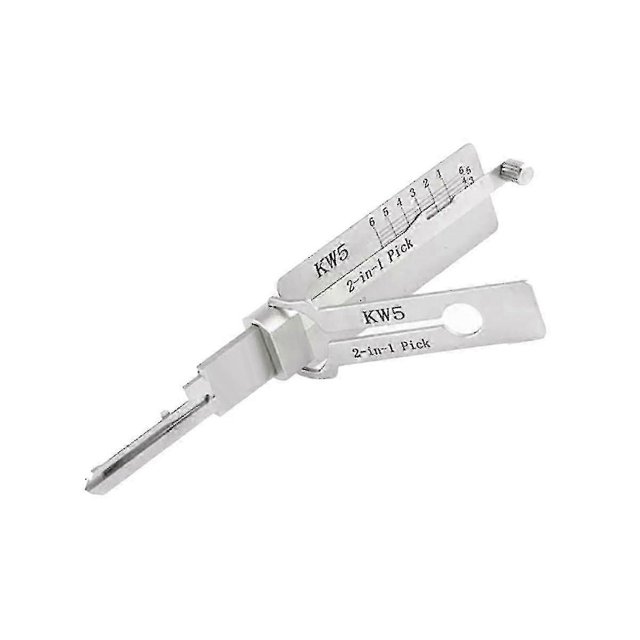 Locksmith Lishi 2 In 1 Tools Kw5 For Door Civil Lock Opener Hand Tool Professional Locksmith Hand Tool