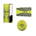 Callaway Superhot Golf Balls, Matte Yellow, 15 Pack