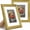 Gold, variant on decorUhome 8x10 Picture Frames Set of 2, Display 5x7 Pictures with Mat or 8x10 without Mat, Wall and Tabletop Display Photo Frames, Gold